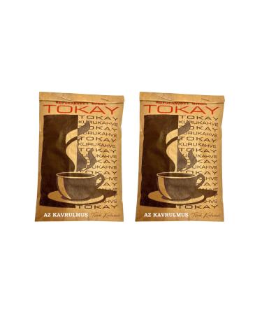 Emek Kurukahve Tokay 2x500gr Traditional Light Roasted Turkish Coffee Light Drink with Lots of Foam