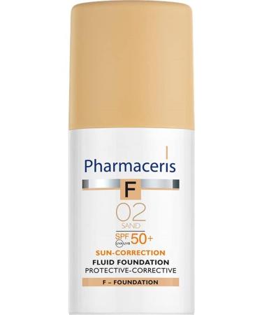 Pharmaceris S-5 Protective-corrective Fluid Foundation Spf50+ (02 Sand) (High Protection Factor Cap