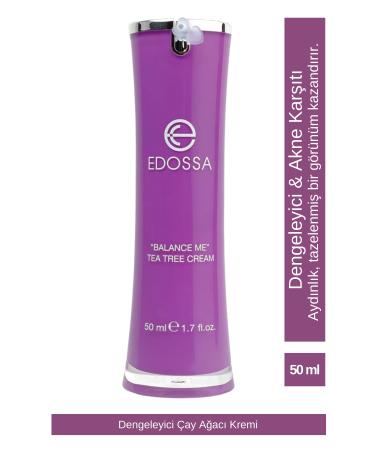 EDOSSA COSMETIC 'balance Me' Tea Tree Cream Anti-Acne Skin Tone Balancer 50 ml