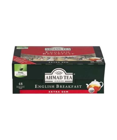 Ahmad Tea London English Breakfast Teapot Tea Bag 48 x 3.2gr