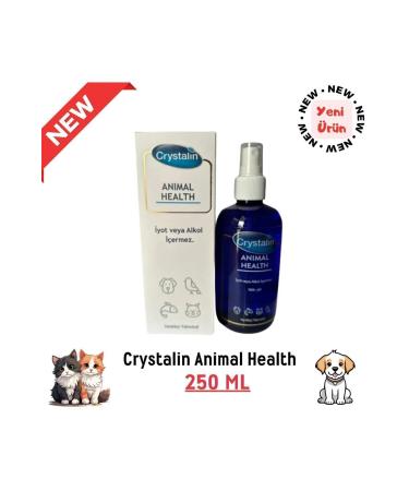 Crystalin Animal Health Eye Ear Mouth Care Cleaning Solution 250 ml - Buy Online on GoSupps.com
