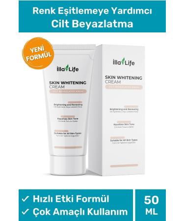 Illa Life Whitening Expert Fast Effective Skin & Face Whitening Anti-Darkening Skin Whitening Cream
