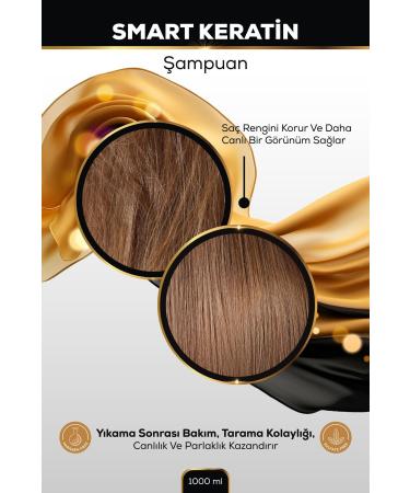 Evoque Smart Keratin Shampoo 1000 Ml - Buy Online on GoSupps.com