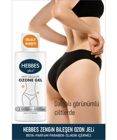 HEBBES Seaweed Oil Cellulite Cracked Strawberry Leg Ingrown and Foot Care Ozone Gel 250 ml - Buy Online on GoSupps.com