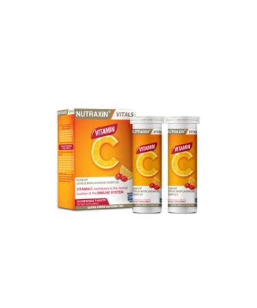 Nutraxin Vitamin C 28 Chewable Tablets - Buy Online on GoSupps.com