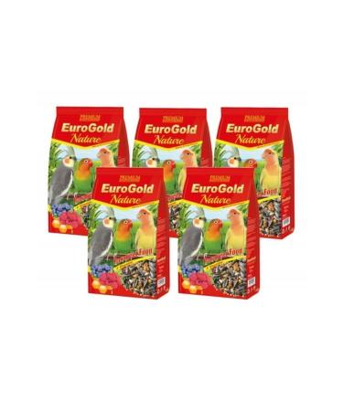 EuroGold Parakeet Paradise Cockatiel Food 750grx5pcs
