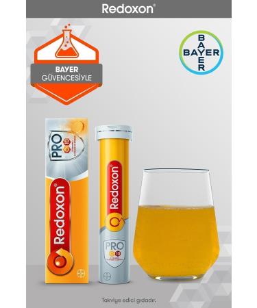 Redoxon Pro 15 Effervescent Tablet: 7 Extra Vitamins with 1000 mg Vitamin C Vitamin D Selenium and Zinc - Buy Online on GoSupps.com