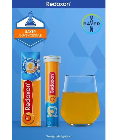 Redoxon Triple Effect 15 Effervescent Tablets I 1000 mg Vitamin C Vitamin D and Zinc Containing Supplement - Buy Online on GoSupps.com