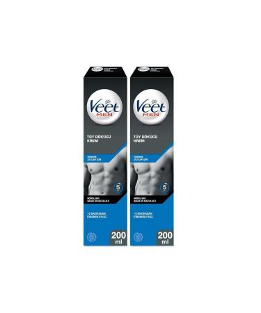 Veet Men Hair Removal Cream for Men Sensitive Skin 200 ml X 2 Pcs