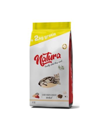 Natura Low Grain Salmon Anchovy Blackberry Sterilized Cat Dry Food 8 2 Kg