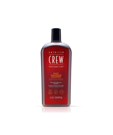 American Crew Daily Men's Purifying Daily Shampoo for Normal and Oily Hair 1000ml