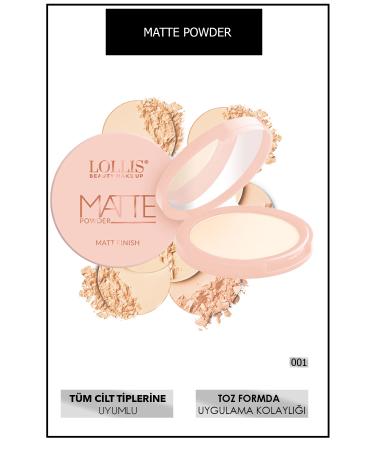 Lollis Matte Powder 001 /matte Powder 001 - Buy Online on GoSupps.com
