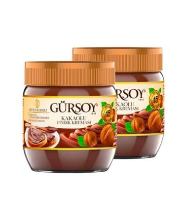 Gursoy Cocoa Hazelnut Cream 400 gr (2-PACK)