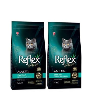 Reflex Chicken Sterile Cat Food 2x1.5 Kg
