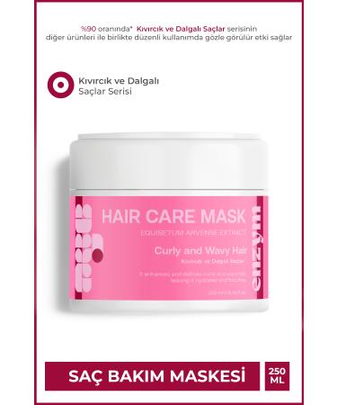 ENZYM COSMETICS Hair Care Mask for Curly and Wavy Hair 250 ml (curl defining)