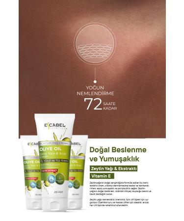 Escabel Olive Oil Moisturizing Body Cream 250ml - Buy Online on GoSupps.com