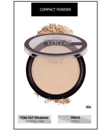 Lollis Compact Powder 004 / Powder 004 - Buy Online on GoSupps.com