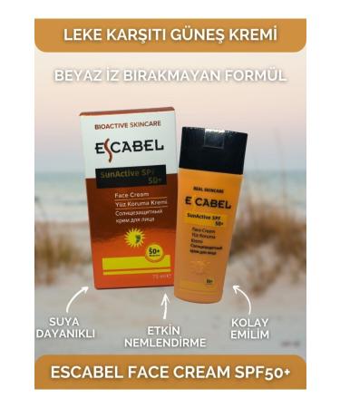 Escabel Anti-Spot 50 Spf High Protection 75ml Face Sunscreen