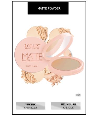 Lollis Matte Powder 07 / Matte Powder 07 - Buy Online on GoSupps.com