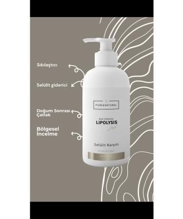 PureandNatural Lipolysis Effective Cellulite and Stretch Mark Gel - Buy Online on GoSupps.com