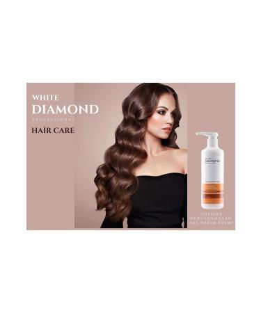 WHITE DIAMOND Leave-In Curly Hair Styling Curl Defining Hair Care Cream 500 ml - Buy Online on GoSupps.com