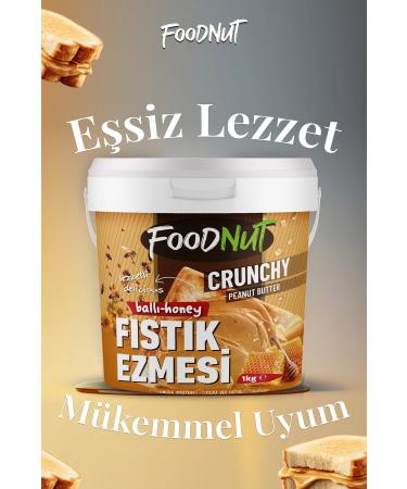 FoodNut Honey Peanut Butter 2 Li Honey Peanut Butter 2 Kg - Buy Online on GoSupps.com