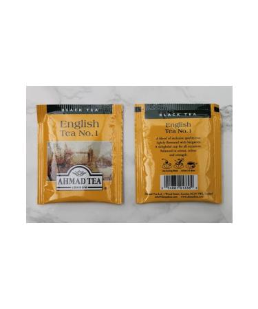 Ahmad Tea Foiled English No1 Glass Shake Light bergamot 100 Pieces x 2gr - Buy Online on GoSupps.com
