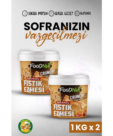 FoodNut Honey Peanut Butter 2 Li Honey Peanut Butter 2 Kg