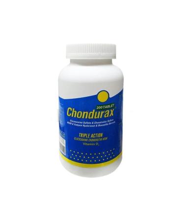 Chondurax Triple Action Glucosamine Chondroitin Msm 200 Tablets