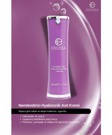 EDOSSA COSMETIC 'hydrate Me' Hyaluronic Acid Cream - Moisturizing Face Cream Hyaluronic Acid 50 ml - Buy Online on GoSupps.com