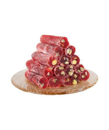 Eyup Efendi Antepya Pistachio Pomegranate Wick Turkish Delight - 1 Kg