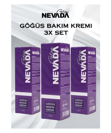 Glow Nevada Breast Plumping Lifting and Anti-Sagging Care Cream 3-piece set