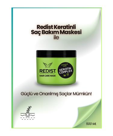 Redist Redist Hair Mask Keratin 500ml
