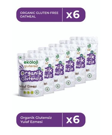 Ecology Gluten Free Organic Gluten Free Oatmeal 300 Gr 6 Pack
