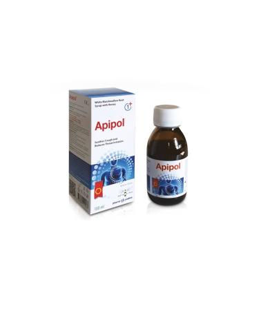 PHARMAPOSITIVE Apipol Honey White Marshmallow Root Syrup 100 Ml
