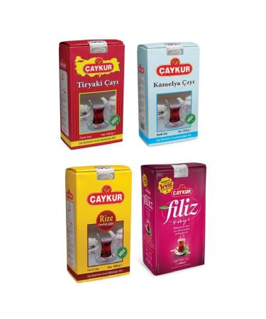 aykur T RYAK SPROUT TOURIST AND CAMELLIA TEA 4-PACK 1000 GR X 4