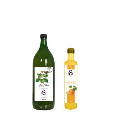 Suheylaana Natural Hawthorn Vinegar 2000 Ml - Natural Tangerine Vinegar 500 Ml