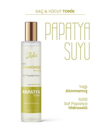 Tala Chamomile Water 0 Pure and Natural Relaxing and Moisturizing Tonic Chamomile Hydrosol 100 Ml
