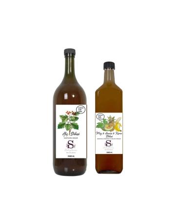 Suheylaana Natural Hawthorn Vinegar 1500 Ml And Natural Banana Pineapple Melon Vinegar 1000 Ml