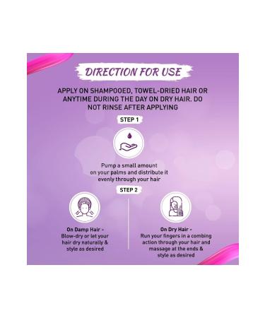 Vatika Naturals Frizz Control - Anti-Frizz Hair Serum | Olive Almond & Henna | 47 ml - Buy Online on GoSupps.com