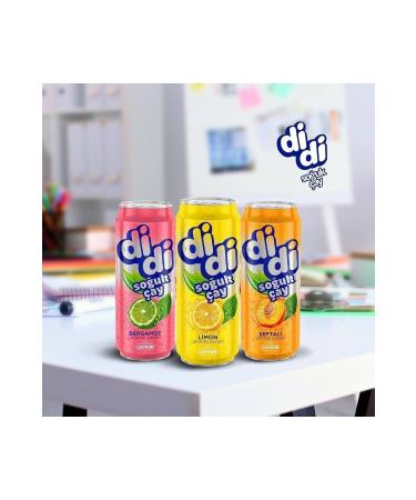  aykur Didi Hepsibir Package Bergamot + Lemon + Peach Iced Tea 330 Ml X 18 Pieces - Buy Online on GoSupps.com