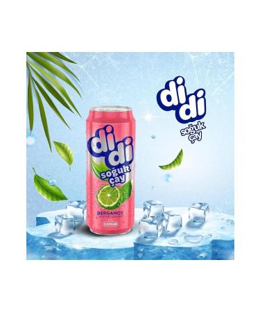  aykur Didi Hepsibir Package Bergamot + Lemon + Peach Iced Tea 330 Ml X 18 Pieces - Buy Online on GoSupps.com