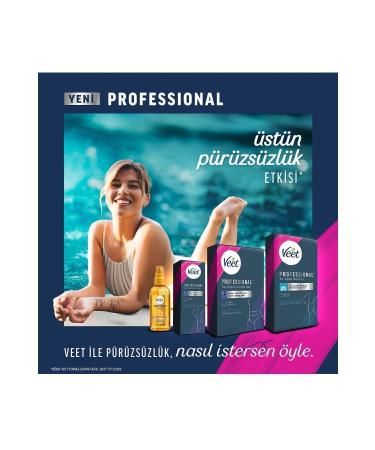 Veet Professional Entire Bikini Area Hair Removal Cream Set 50ml+50ml (Hair Removal Cream+Moisturizing Foam) - Buy Online on GoSupps.com