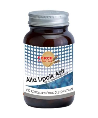 Force Nutrition Alpha Lipoic Acid 600 Mg 60 Capsules