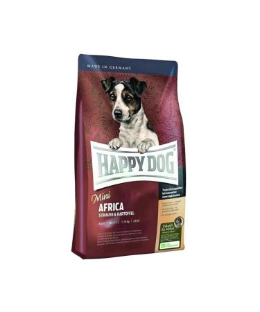 Happy Dog Africa Ostrich Meat and Potato Mini Breed Adult Dog Dry Food 4 Kg