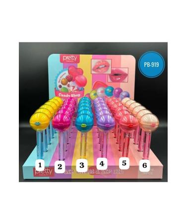 Pretty Lollipop Lip Balm & Lip Oil 1. Color