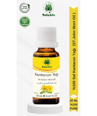 Tuliplife 100% Pure and Natural St. John's Wort Oil 20 ML