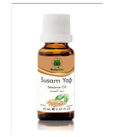 Tuliplife 100% Pure and Natural Sesame Oil (Sesame Oil) 20 ML - Buy Online on GoSupps.com