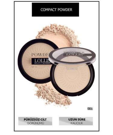 Lollis Compact Powder 001 / Powder 001 - Buy Online on GoSupps.com