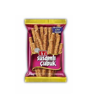 Eti Sesame Stick Crackers 56 Gr X 16 Pieces